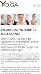 Mobile Screenshot of dropinyoga-odense.dk